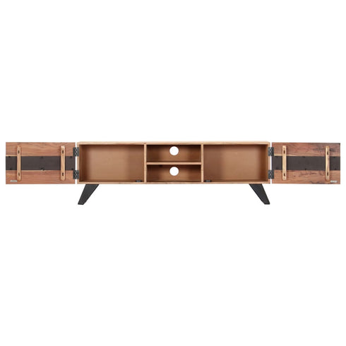 Swen Studio -  TV Cabinet 140x30x45 cm Solid Acacia Wood